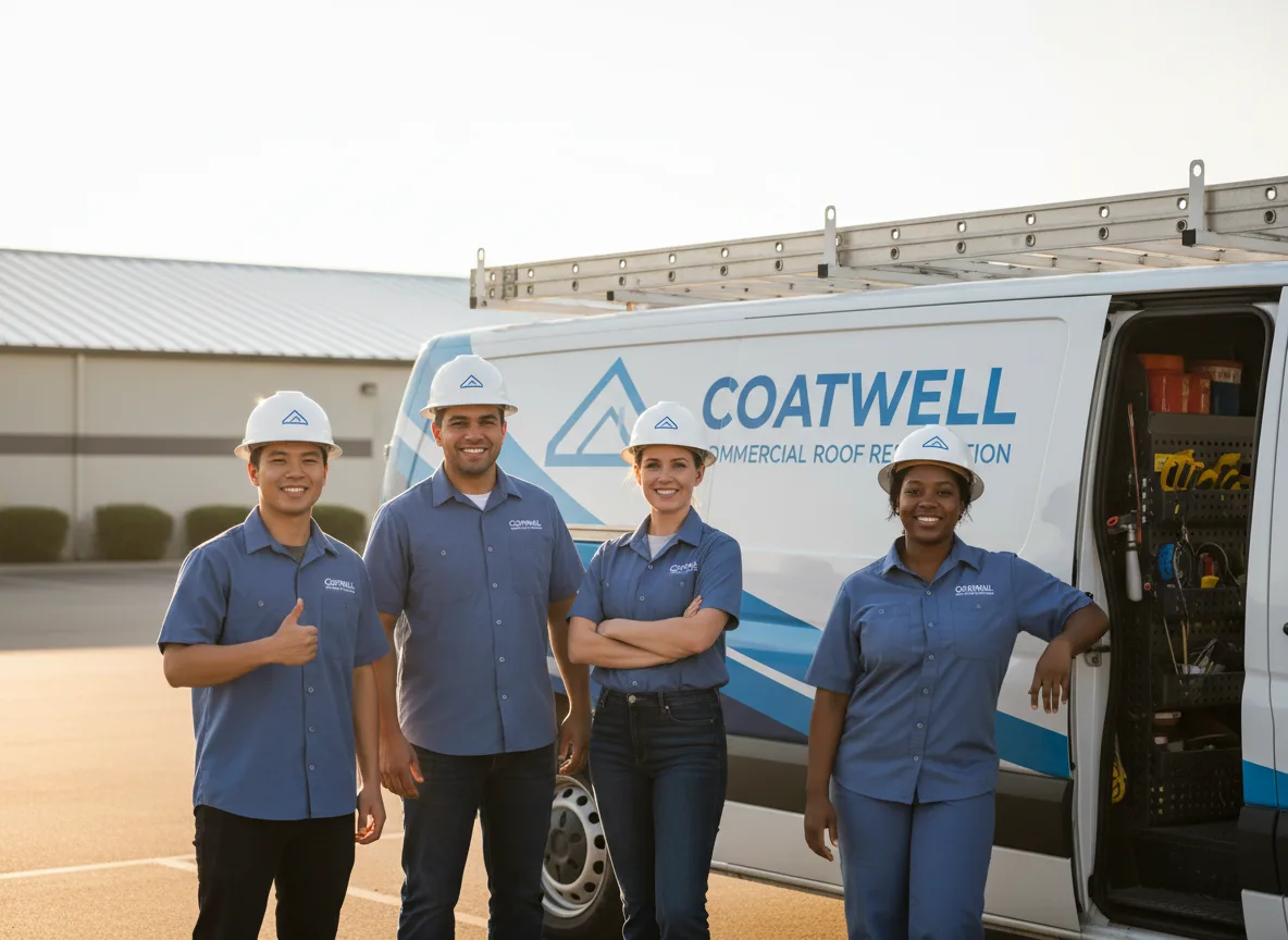 Commercial roof coating company in Stirum, ND